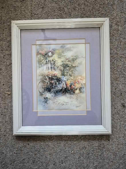 Photo of free Framed picture (Manor Farm KT14) #1