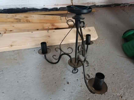 Photo of free 3 lamp light fitting (Greasbrough S61) #1