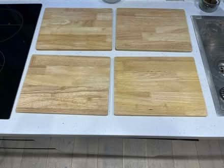 Photo of free 4 x rubberwood placemats (Herne Hill SE24) #1
