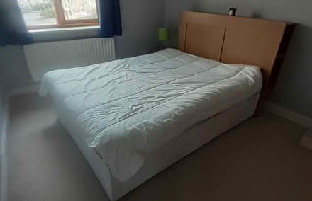 Photo of free Double bed, mattress & headboard (Lusk Dublin Fingal) #1