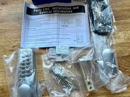 Photo of free Digital Door Bolt - Brand New in Packaging (Raynes Park SW20) #1