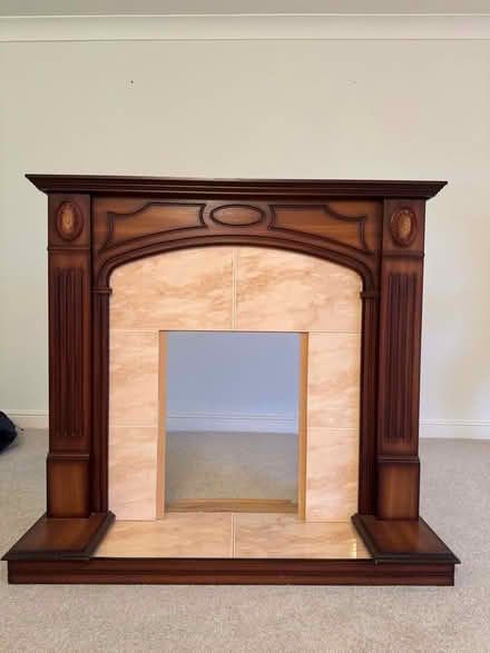 Photo of free Fire surround /mantlepiece (The Grange EH9) #1