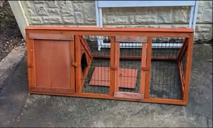 Photo of free Wooden Rabbit Cage (B32 Highfield Lane B32) #2