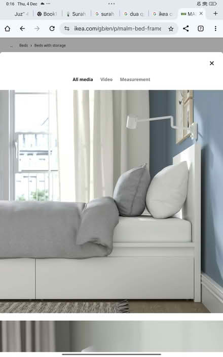 Photo of free IKEA single bed with mattress (Chadwell Heath RM6) #3