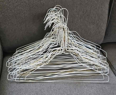 Photo of free Wire clothing hangers (Hobson & Greene Rds) #1