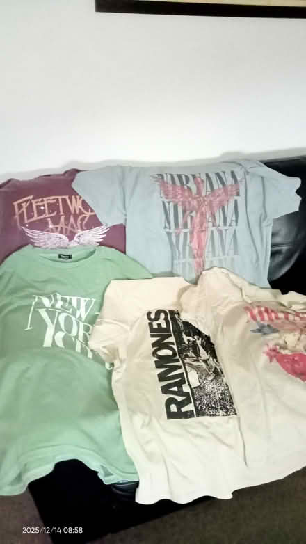 Photo of free Simply Be License Band T'shirts (size 22/24) (Farnley LS12) #1