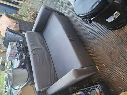 Photo of free small sofa Bed (Harold Hill RM3) #1