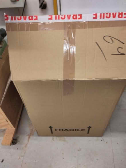 Photo of free Large cardboard box with packing (Cherry Orchard SY2) #2