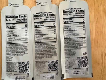 Photo of free 3 packets flavoring (Downtown Sunnyvale) #2