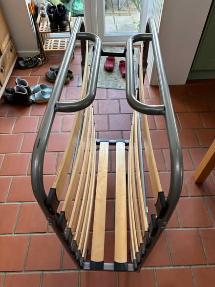 Photo of free John Lewis folding bed frame (Letchwowrth Garden City,) #1