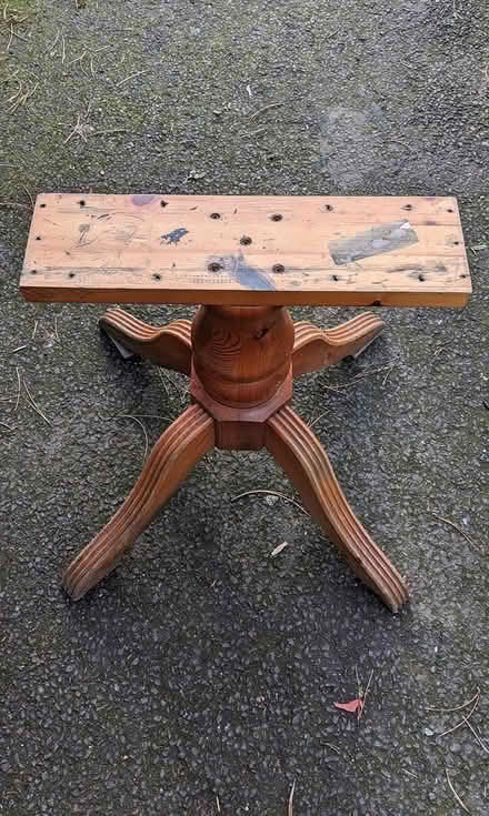 Photo of free Table top & table legs (mismatched) (PL4 Greenbank.) #3