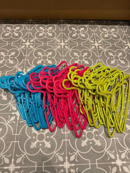 Photo of free Childrens clothes hangers (Milton PO4) #1