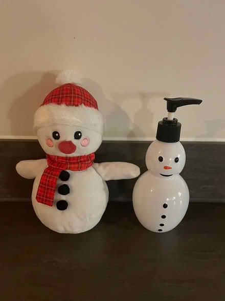 Photo of free Snowman soft toy & soap (Appleton) #1