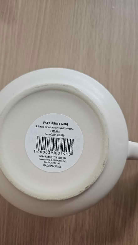 Photo of free New mug with tags (South harrow HA2) #3