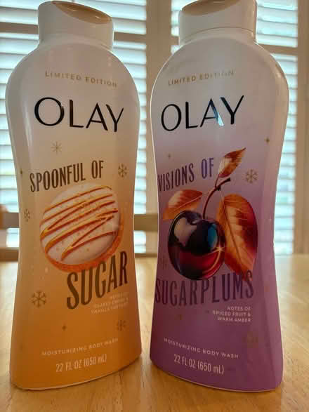 Photo of free 2 bottles Olay body wash (Downtown Sunnyvale) #1