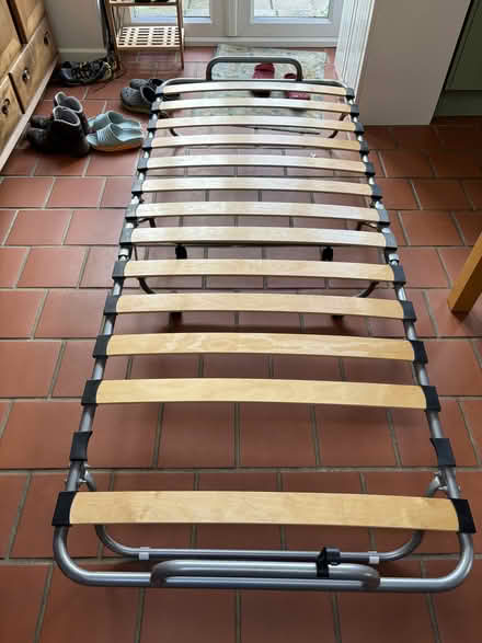 Photo of free John Lewis folding bed frame (Letchwowrth Garden City,) #2