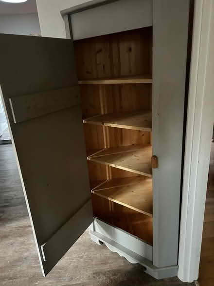 Photo of free Solid wood corner cupboard (Ash vale) #2