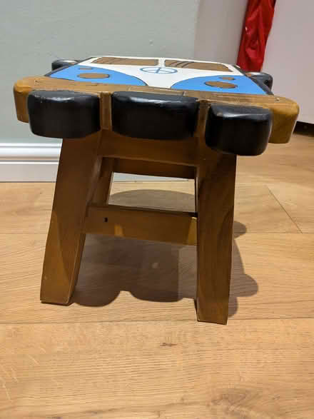 Photo of free Toddler wooden stool with campervan design (Cookham SL6) #3