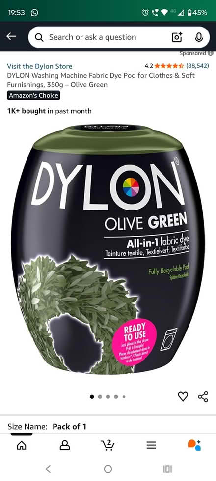 Photo of free Green clothes dye (Botley) #1