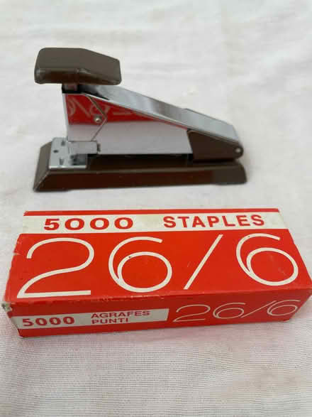 Photo of free Stapler and staples (University of Bath) #1