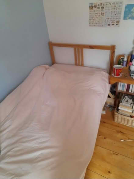 Photo of free Ikea "Fjellse" pine single bed (Dun Laoghaire A96) #1