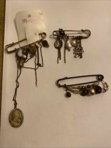 Photo of free Pin Brooches x 3 (Cheshunt En8) #1