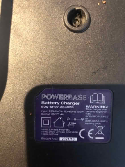Photo of free Power base charger (Horsham near Millais) #2
