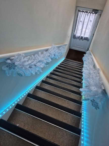 Photo of free 2 x 9ft White Garlands (Polegate BN26) #1