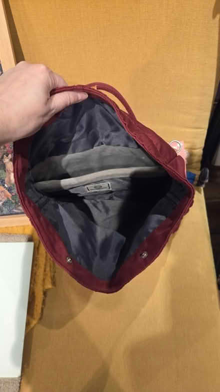 Photo of free Burgundy backpack (Twickenham) #2