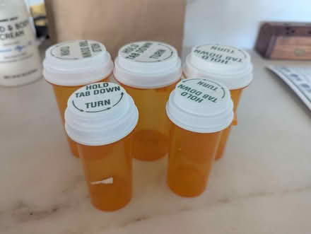 Photo of free Pill bottles (near Central Park) #1