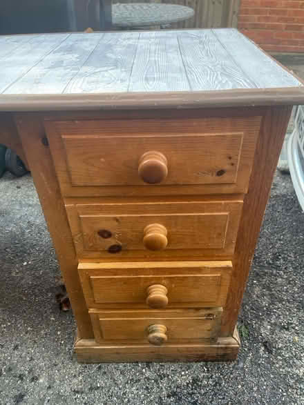 Photo of free Solid pine desk dressing table (Maidstone ME14) #2