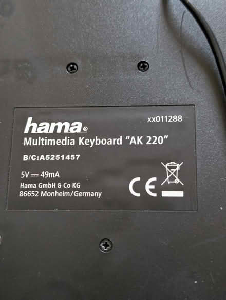 Photo of free Hama Keyboard Untested (Holland Park W11) #2