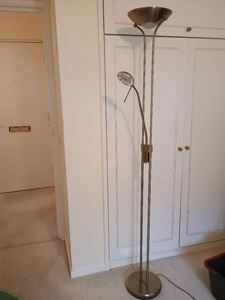 Photo of free Floor lamp with reading lamp (Maidstone ME14) #1