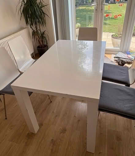 Photo of free White table 120cm x 75cm (Mill Hill - NW7) #1
