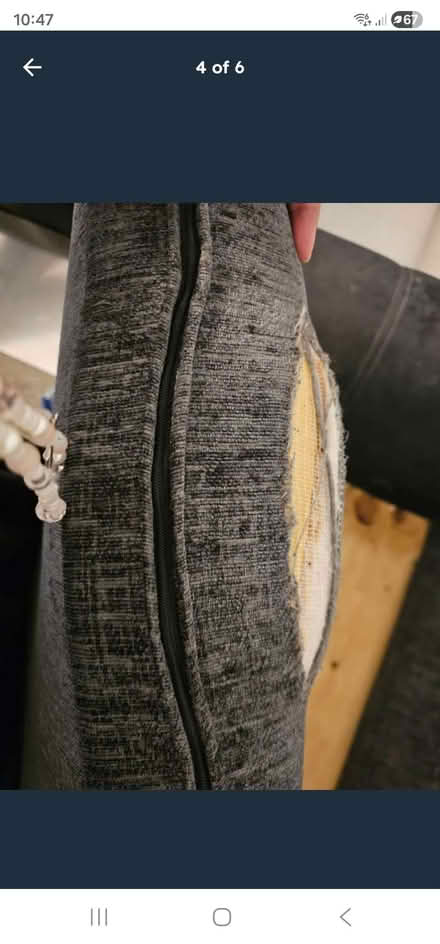 Photo of free 3 pice sofa set 2 x 3 seater and 1 cuddler (Cranford TW5) #4