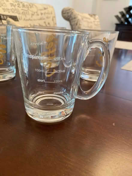 Photo of free Set of 4 Glass Coffee Mugs (East Gwillimbury) #2