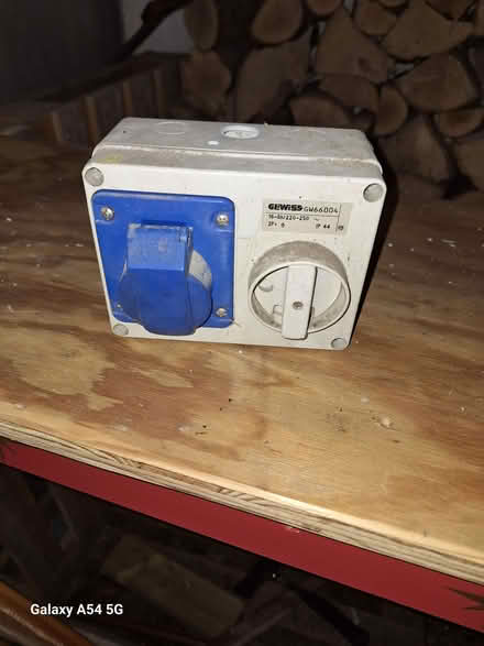 Photo of free Gewiss 16A surface mount switched socket (Hyde GL6) #1