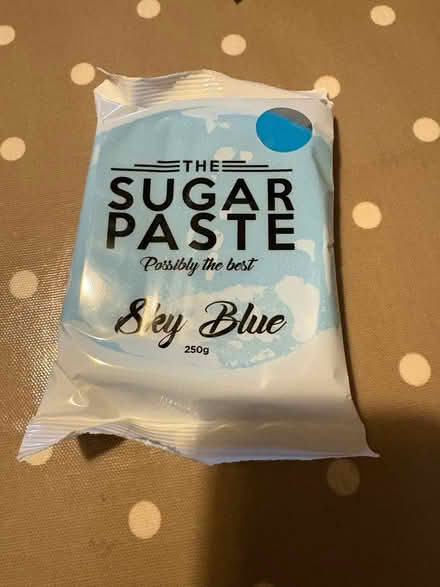 Photo of free Pkt of Sky blue sugar paste icing - 250gm (Fleetville AL1) #1