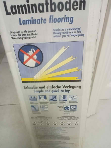 Photo of free Laminate flooring (Nooklands PR2) #2