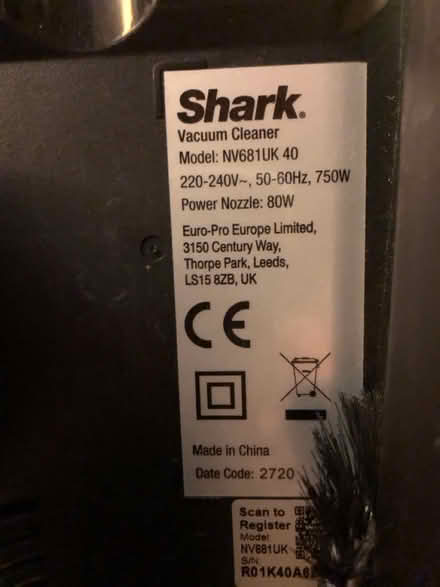 Photo of free Shark vacuum cleaner (Walkley, S6) #3