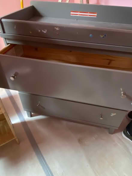 Photo of free Chest of drawers /changing table (NW10) #1