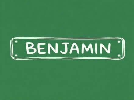 Photo of free BENJAMIN room door sign (St Leonards TN38) #1