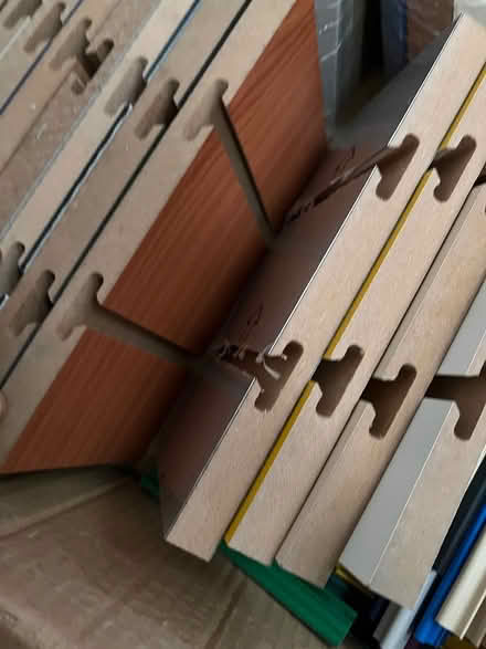 Photo of free Box of commercial slat wall samples (Bromsgrove B61) #3