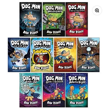 Photo of Dog man collection of books (Croydon CR0) #1