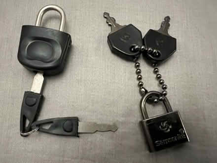 Photo of free Luggage locks and keys (Portola District, SF) #1