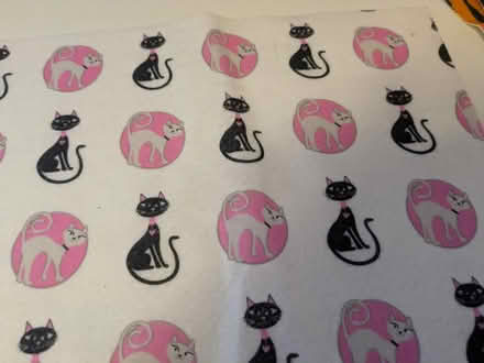 Photo of free 3 new felt pieces ( cat themed ) (Coombe Bissett SP5) #2