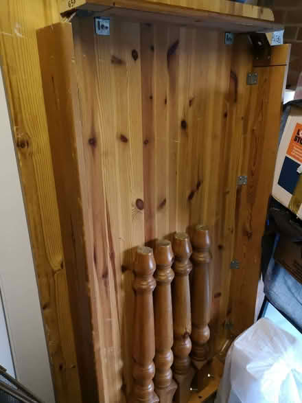 Photo of free Pine farmhouse style dining table (North Tonbridge TN10) #1