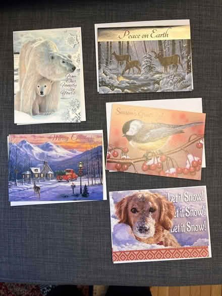 Photo of free Holiday cards (5) (Ossining) #1