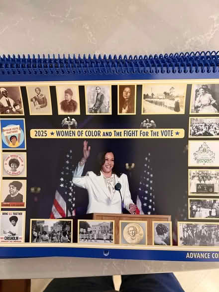 Photo of free 2025 wall calendars (Adams Morgan/ DuPont Circle) #1