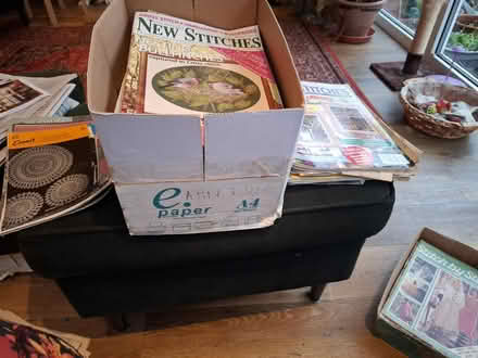 Photo of free Box of crafting magazines (Benhall GL51) #3